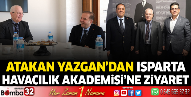 Atakan Yazgan'dan Isparta Havacılık Akademisi'ne Ziyaret