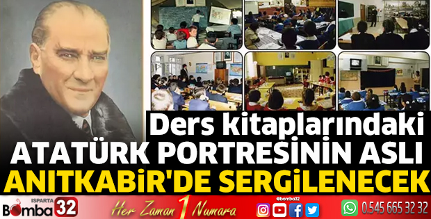 Atatürk portresinin aslı, Anıtkabir'de sergilenecek