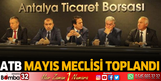 ATB mayıs meclisi toplandı