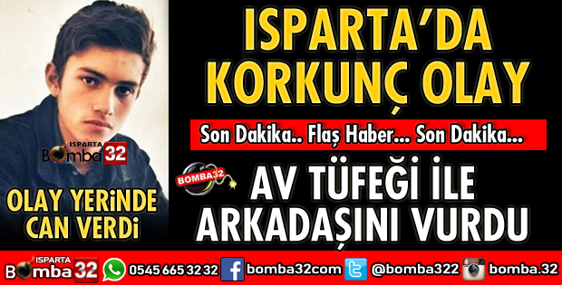 AV TÜFEĞİ İLE ARKADAŞINI ÖLDÜRDÜ