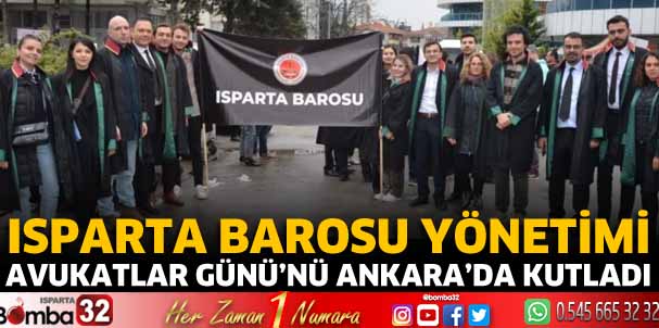 Avukatlar Günü'nü Ankara'da kutladılar