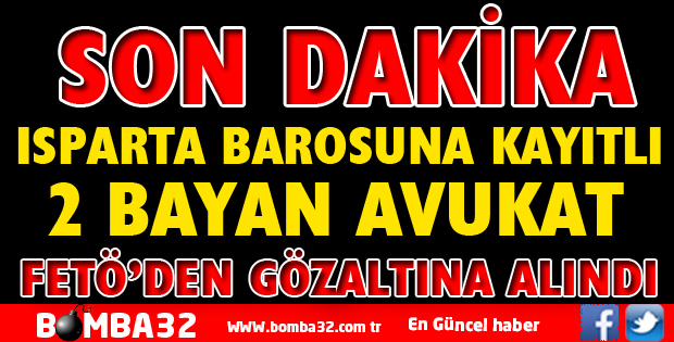 AVUKATLARA FETÖ OPERASYONU