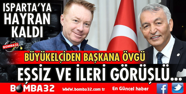 AVUSTRALYA BÜYÜKELÇİSİNDEN BAŞKANA ÖVGÜ 
