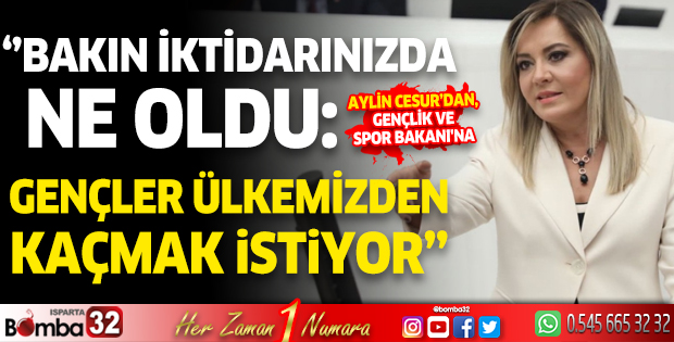 Aylin Cesur’dan, Gençlik ve Spor Bakanı'na; 