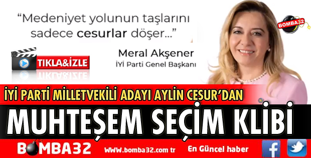 AYLİN CESUR'DAN MUHTEŞEM SEÇİM KLİBİ