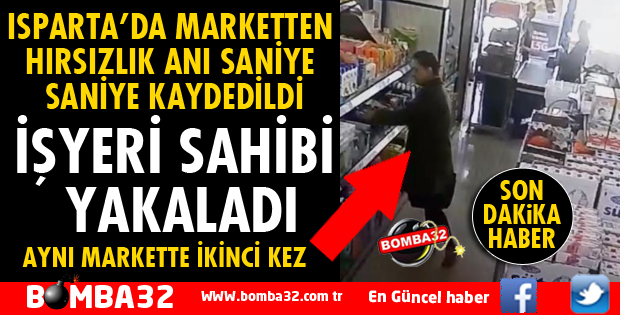 AYNI MAĞAZADAN İKİNCİ KEZ HIRSIZLIK YAPINCA SUÇÜSTÜ YAKALANDI