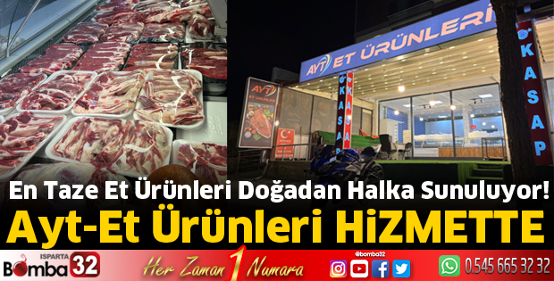 Ayt-Et Ürünleri hizmete girdi