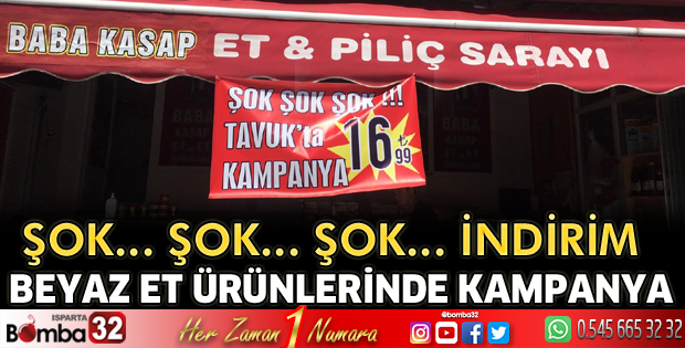 Baba Kasap'ta kampanya