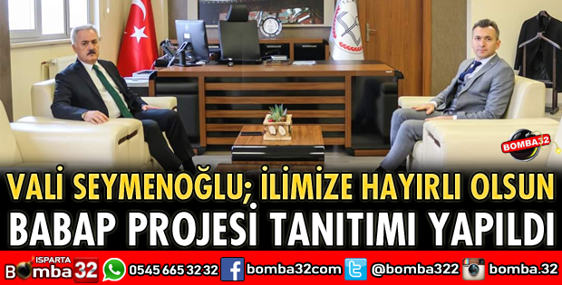 BABAP PROJESİ TANITIMI YAPILDI
