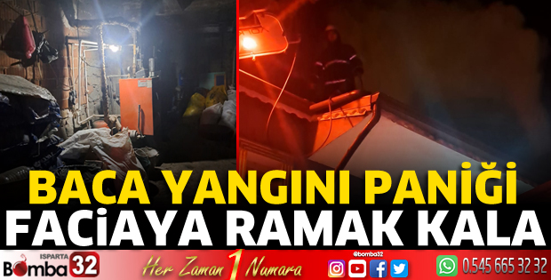 Baca yangını panik yarattı 