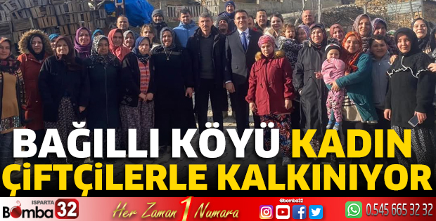 Bağıllı Köyü kadın çiftçilerle kalkınıyor
