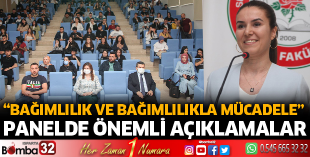 Bağımlılık ve Bağımlılıkla Mücadele SDÜ’de Ele Alındı