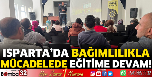 Bağımlılıkla Mücadelede Eğitime Devam!
