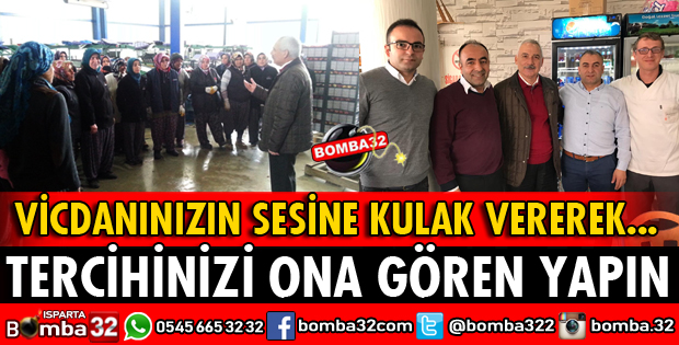 BAĞIMSIZ ADAY ÖZMERAL HER YERDE