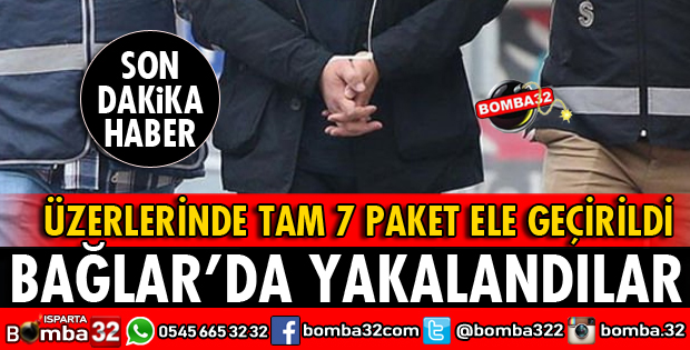 BAĞLAR MAHALLESİNDE YAKAYI ELE VERDİLER