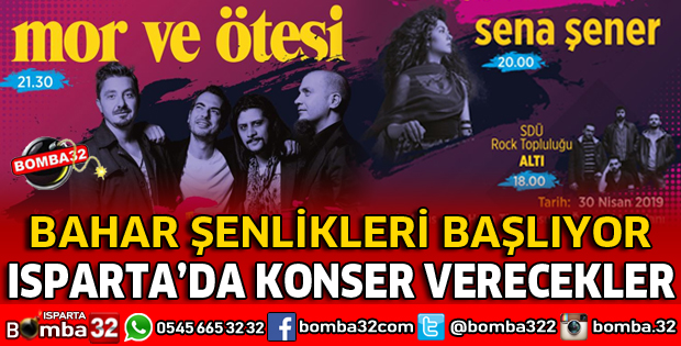 BAHAR KONSERLERİ BAŞLIYOR