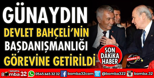 BAHÇELİ'NİN BAŞDANIŞMANI OLDU