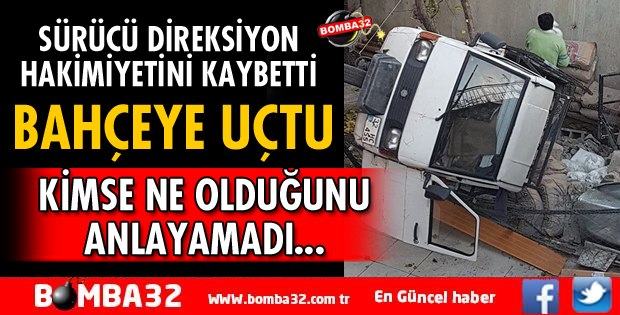 BAHÇEYE UÇTU