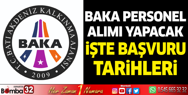 BAKA personel alımı yapacak, işte başvuru tarihleri