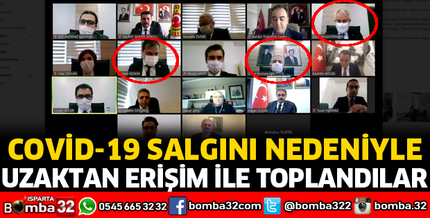 BAKA YÖNETİM KURULU UZAKTAN ERİŞİM İLE TOPLANDI