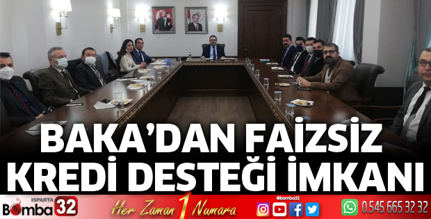 BAKA’dan faizsiz kredi desteği