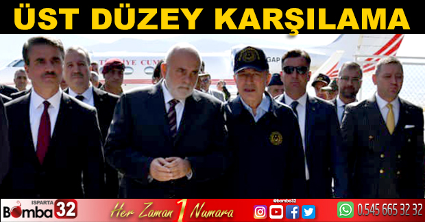 Bakan Akar ve TSK Komuta Kademesi İlimizi  Teşrif Etti