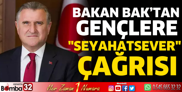 Bakan Bak’tan gençlere 