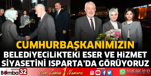 Bakan Göktaş’tan Isparta Belediyesi’ne ziyaret