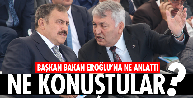 BAKAN İLE BAŞKAN NE KONUŞTU?
