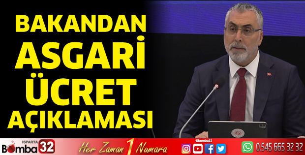 Bakan Işıkhan'dan asgari ücret açıklaması