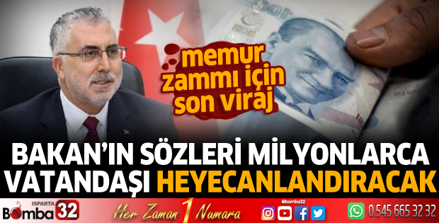Bakan Işıkhan'dan memur zammına ilişkin açıklama