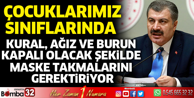 Bakan Koca'dan anne ve babalara uyarı