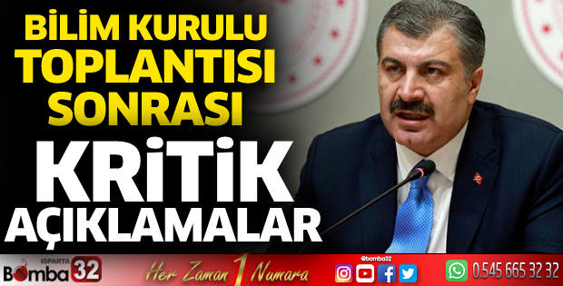 Bakan Koca'dan kritik açıklamalar