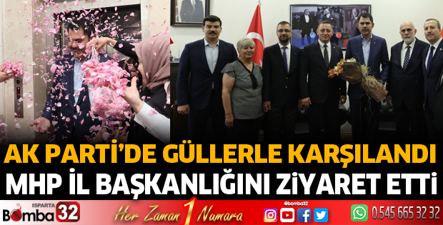 Bakan Kurum AK Parti ve MHP'yi ziyaret etti