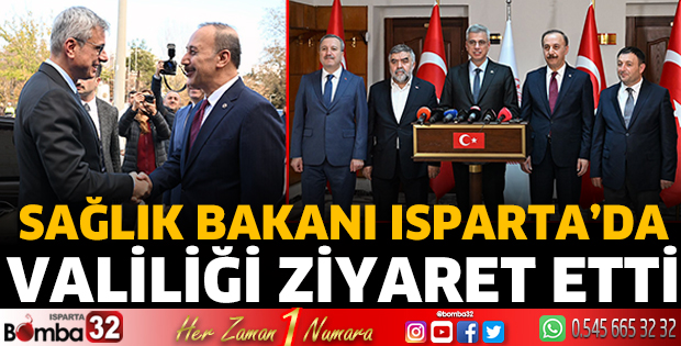 Bakan Memişoğlu Isparta'da