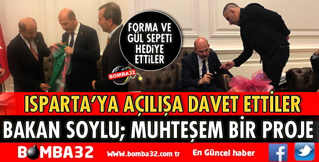 BAKAN SOYLU MUHTEŞEM BİR PROJE