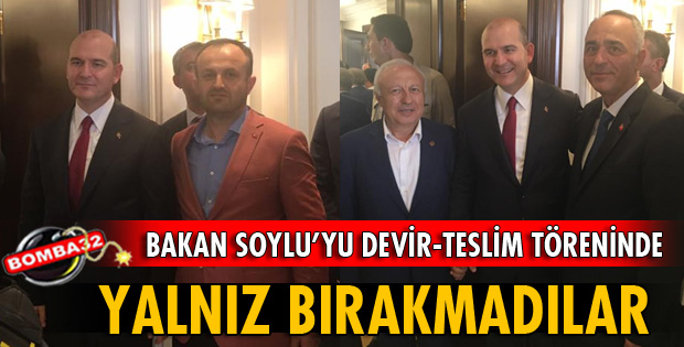 BAKAN SOYLU'YU ISPARTA'DAKİ DOSTLARI YALNIZ BIRAKMADI