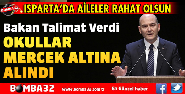 Bakan talimatı verdi: Okullar mercek altına alındı