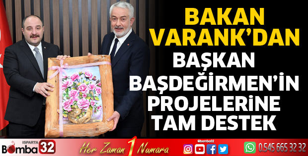 Bakan Varank’dan Başdeğirmen’in projelerine tam destek