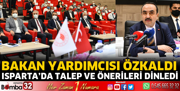 Bakan Yardımcısı talep ve önerileri dinledi