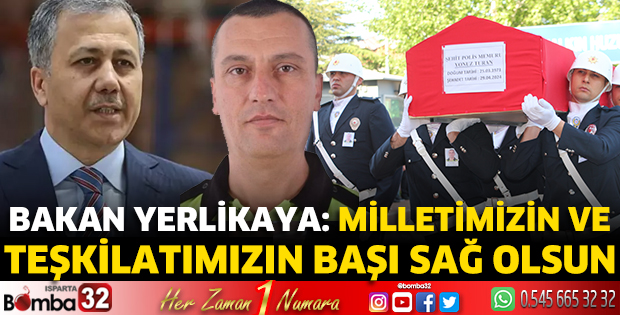 Bakan Yerlikaya baş sağlığı mesajı yayınladı