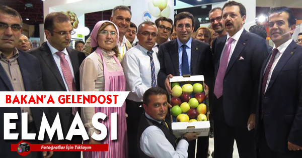 BAKAN'A GELENDOST ELMASI