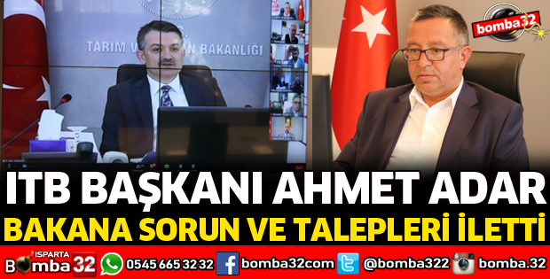 BAKANA SORUN VE TALEPLERİ İLETTİ