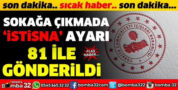 BAKANLIKTAN 81 İLE YENİ KORONAVİRÜS GENELGESİ