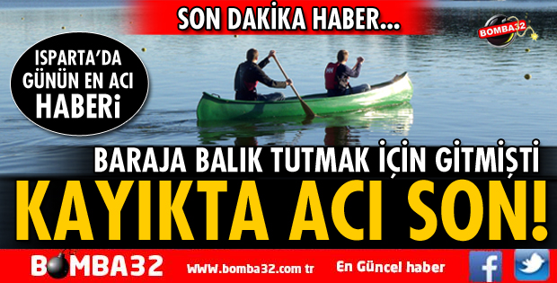 BALIK TUTARKAN KALP KRİZİ GEÇİRİP ÖLDÜ