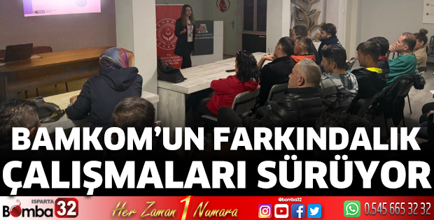 BAMKOM öncülüğünde farkındalık çalışmaları sürüyor