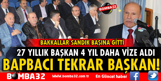 BAPBACI TEKRAR BAŞKAN