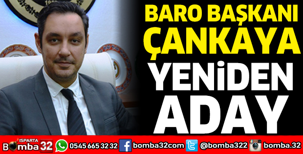 BARO BAŞKANI ÇANKAYA YENİDEN ADAY