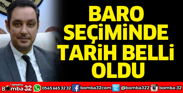 BARO seçiminde tarih belli oldu