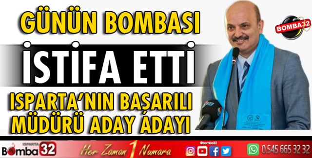 BAŞARILI MÜDÜR YAKUP KÜTÜK İSTİFA ETTİ
